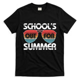 Retro School's Out For Summer Aviator Sunglasses T-Shirt