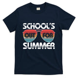 Retro School's Out For Summer Aviator Sunglasses T-Shirt