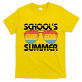 Retro School's Out For Summer Aviator Sunglasses T-Shirt