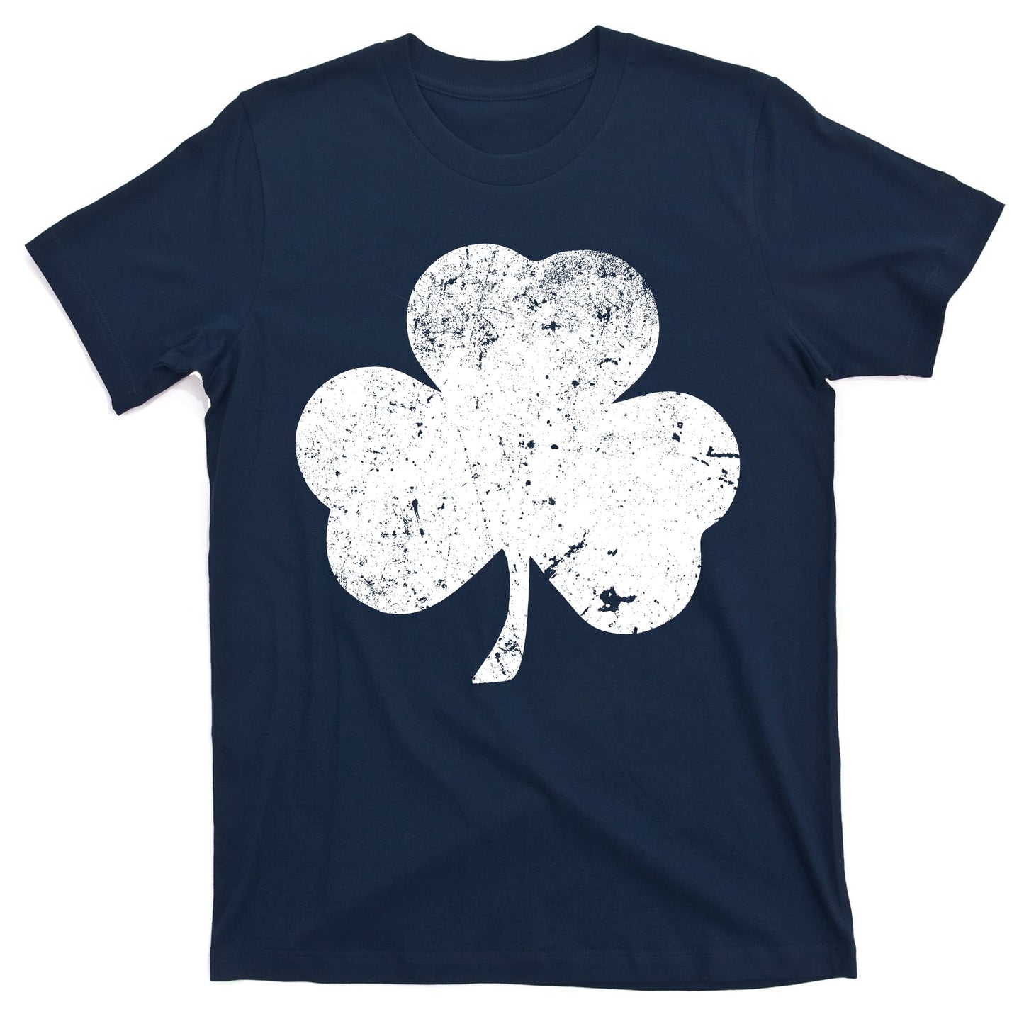 Retro Vintage Irish Distressed Shamrock St. Patrick's Day T-Shirt