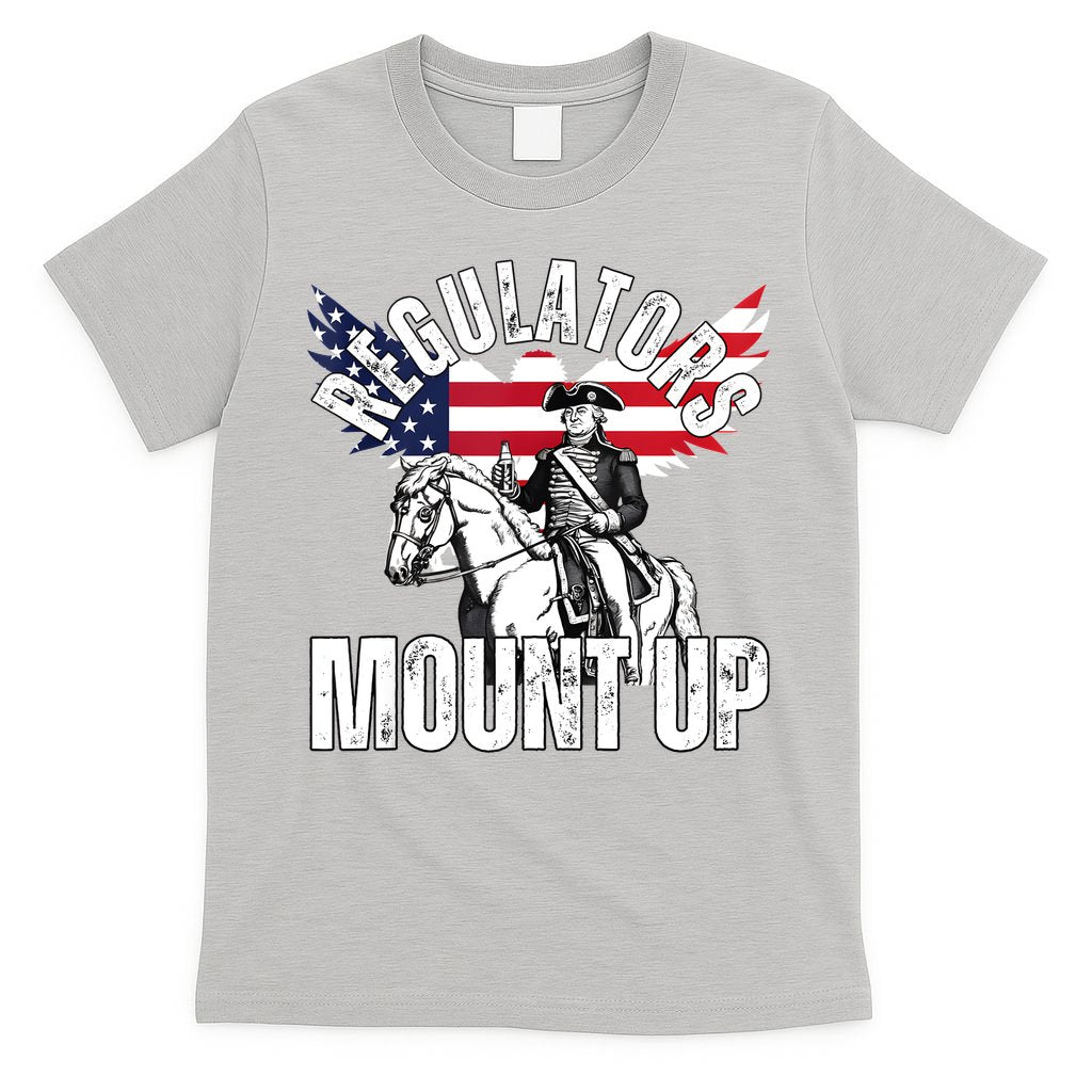 Regulators Funny 4th Of July Independence Day Eagle T-Shirt