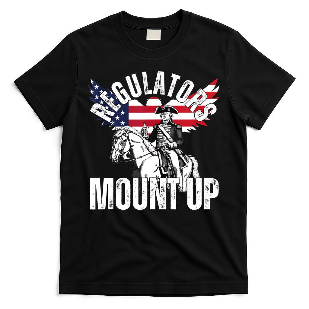 Regulators Funny 4th Of July Independence Day Eagle T-Shirt