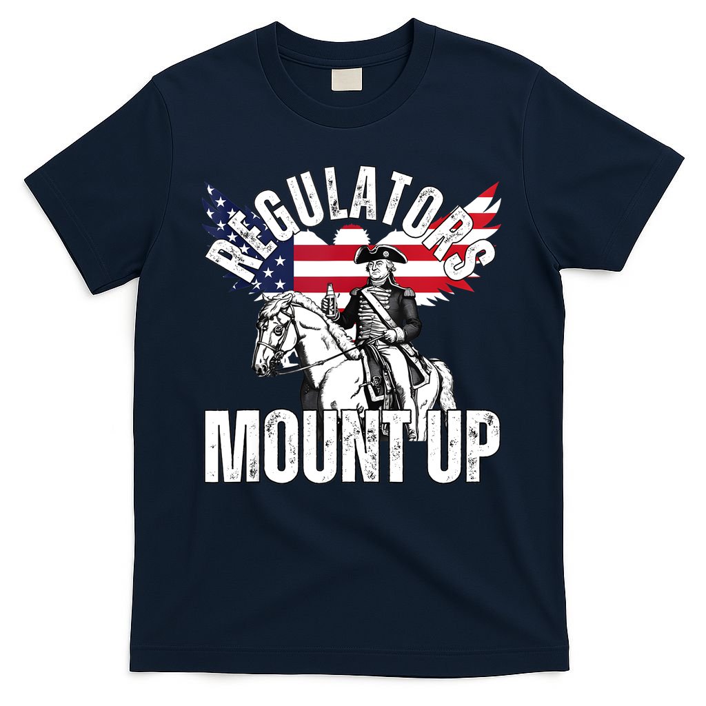 Regulators Funny 4th Of July Independence Day Eagle T-Shirt