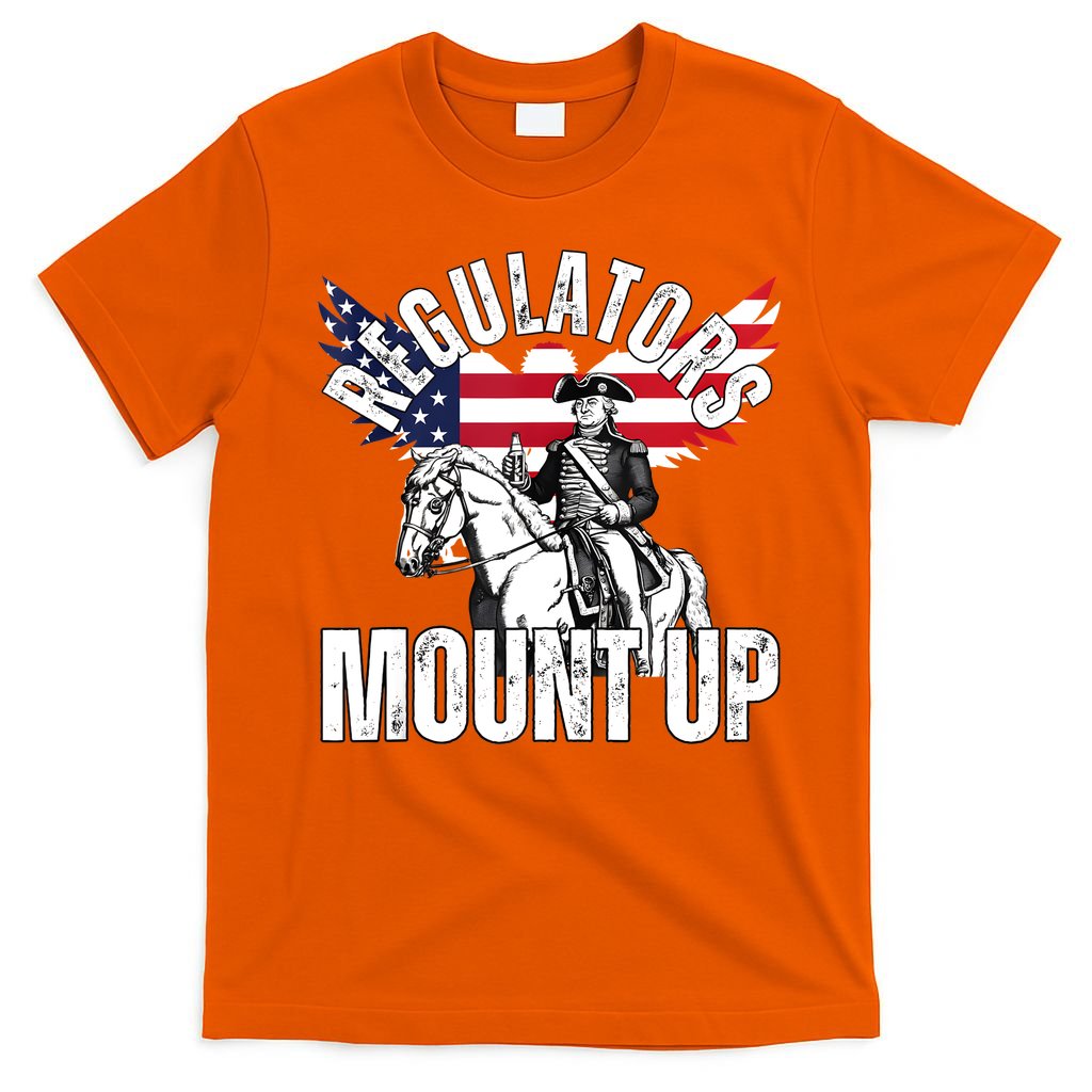 Regulators Funny 4th Of July Independence Day Eagle T-Shirt