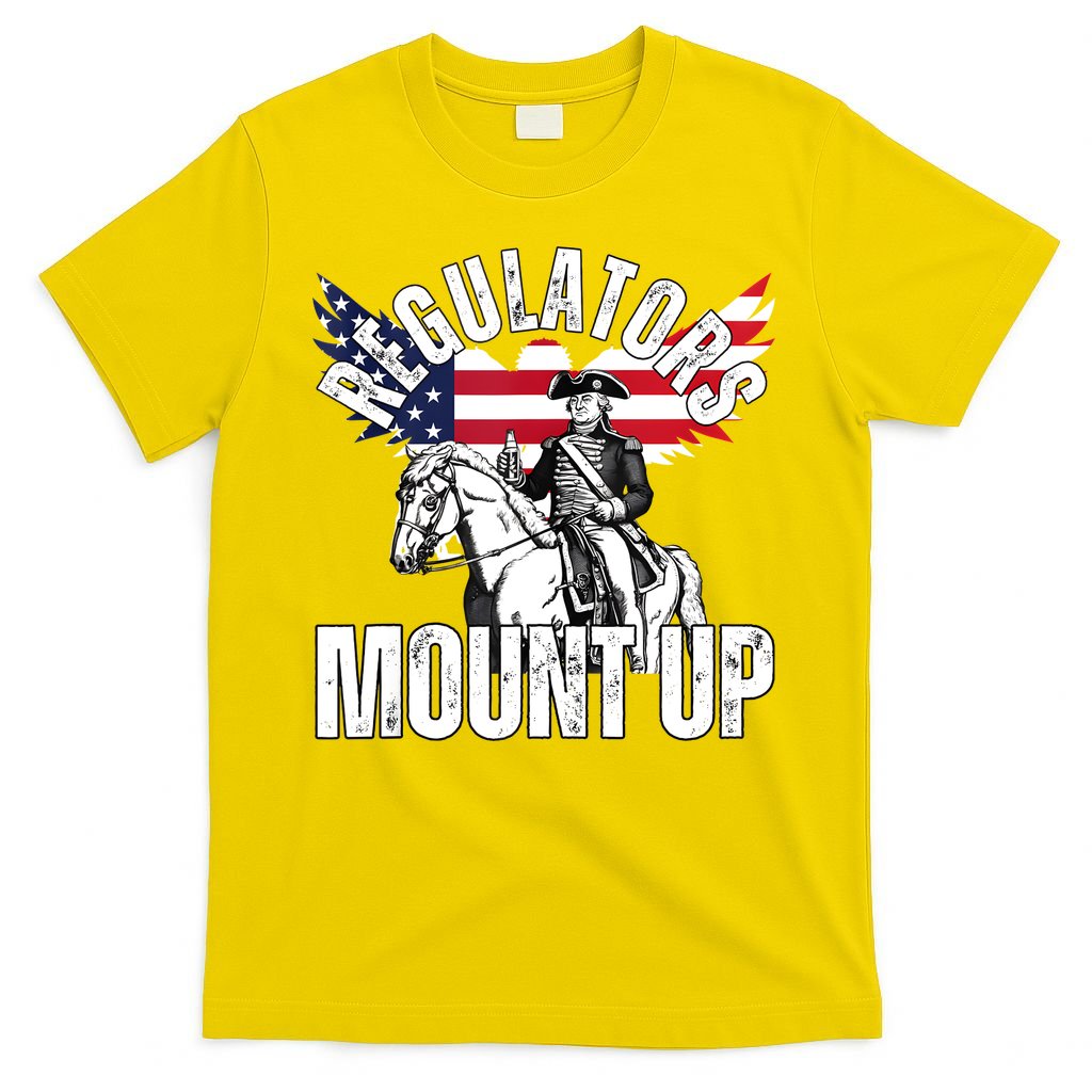 Regulators Funny 4th Of July Independence Day Eagle T-Shirt