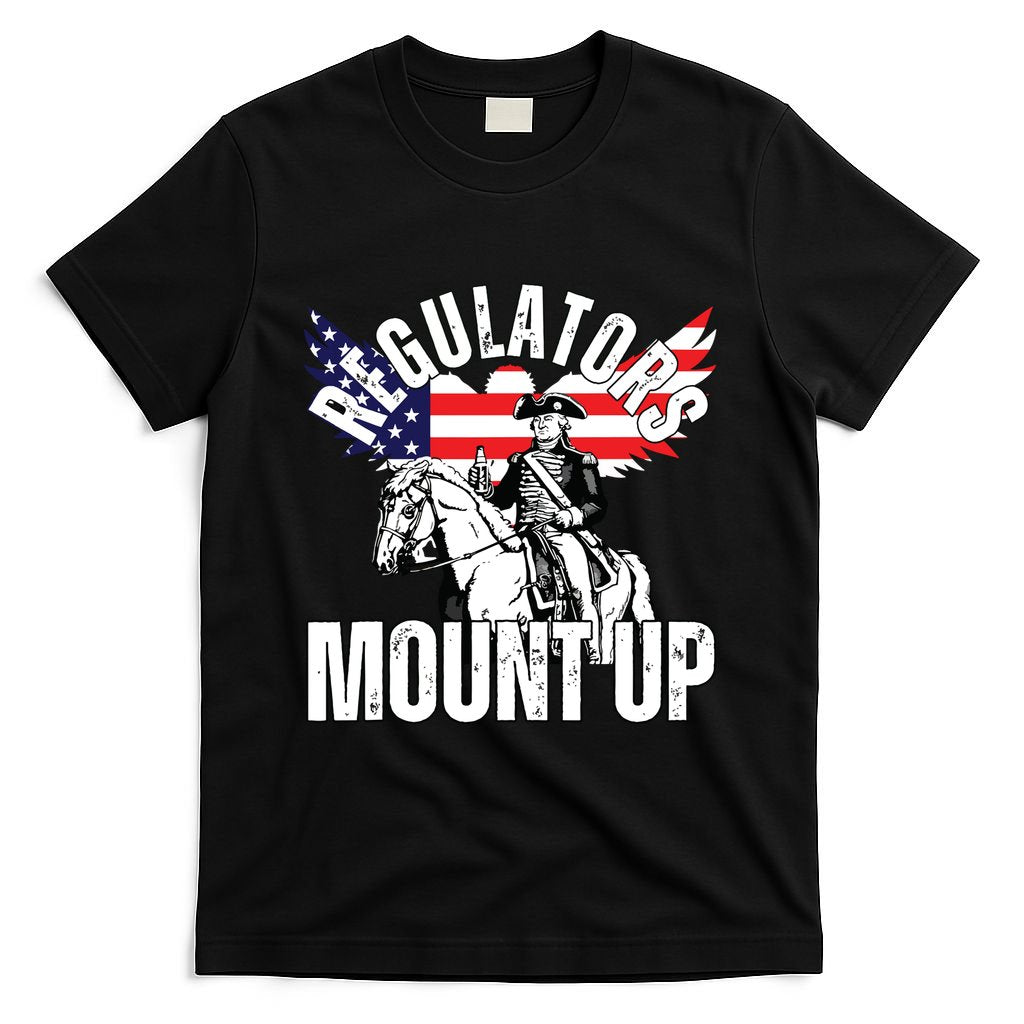 Regulators Funny 4th Of July Independence Day Eagle T-Shirt