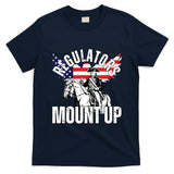 Regulators Funny 4th Of July Independence Day Eagle T-Shirt