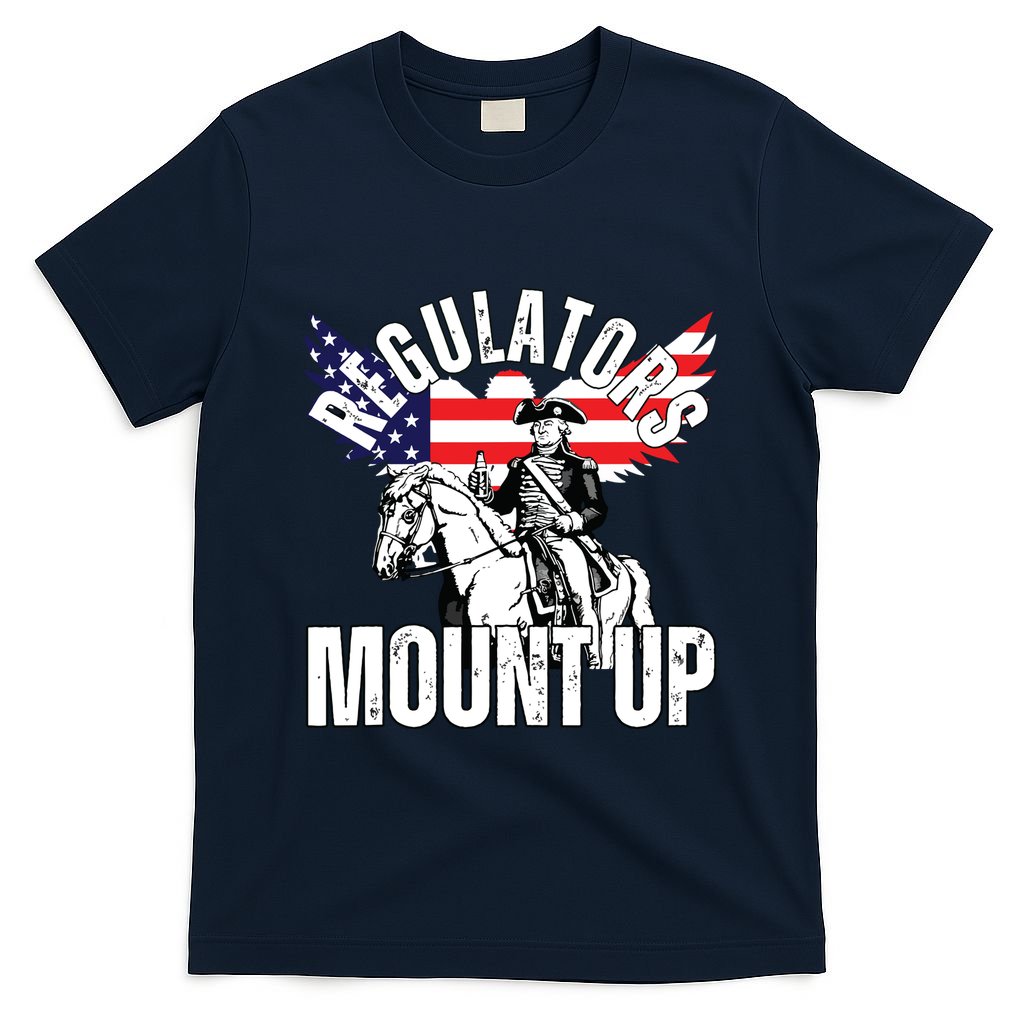 Regulators Funny 4th Of July Independence Day Eagle T-Shirt
