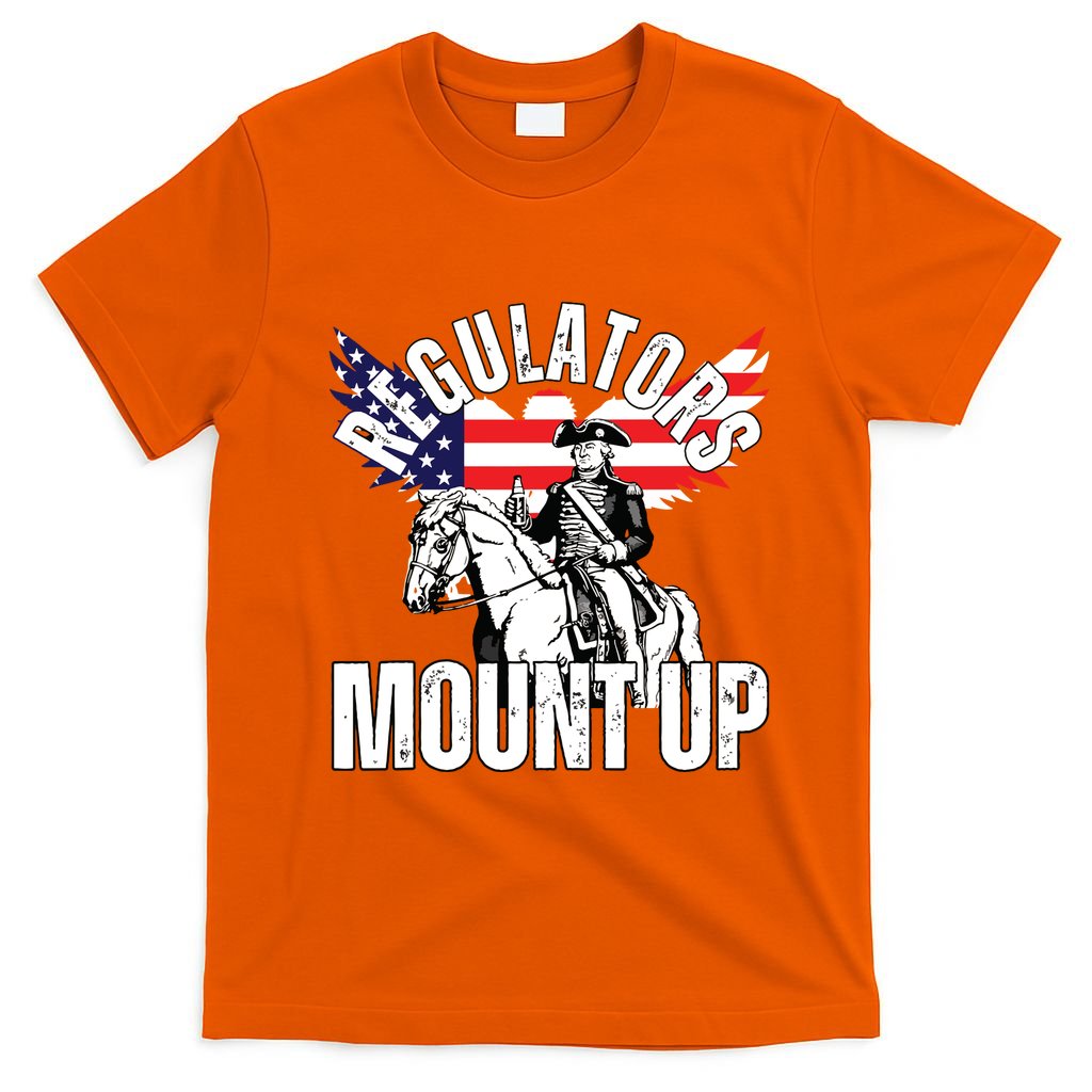 Regulators Funny 4th Of July Independence Day Eagle T-Shirt