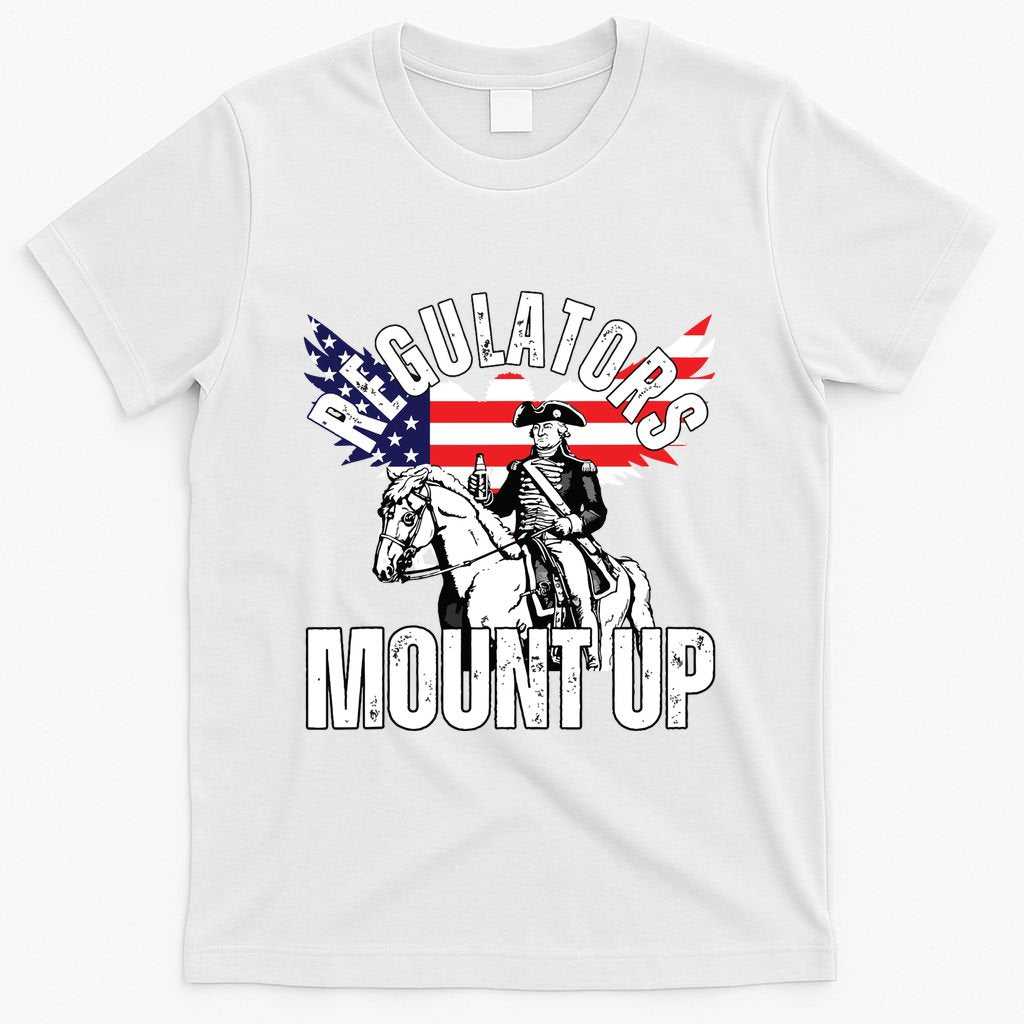 Regulators Funny 4th Of July Independence Day Eagle T-Shirt