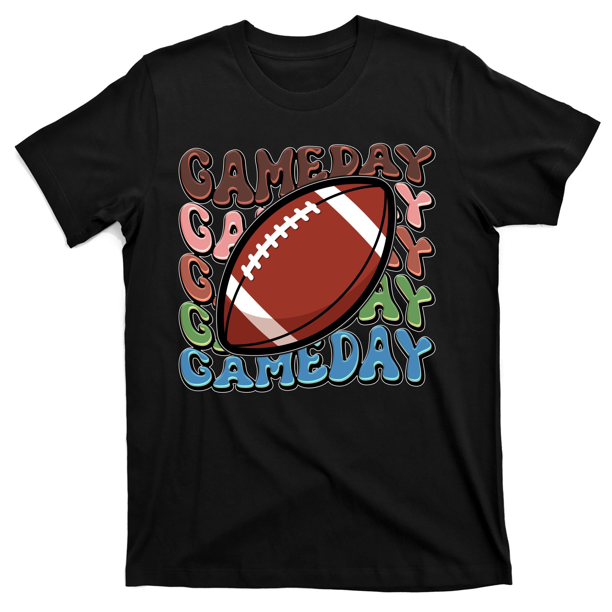 Retro Gameday Football Sports Fan T-Shirt