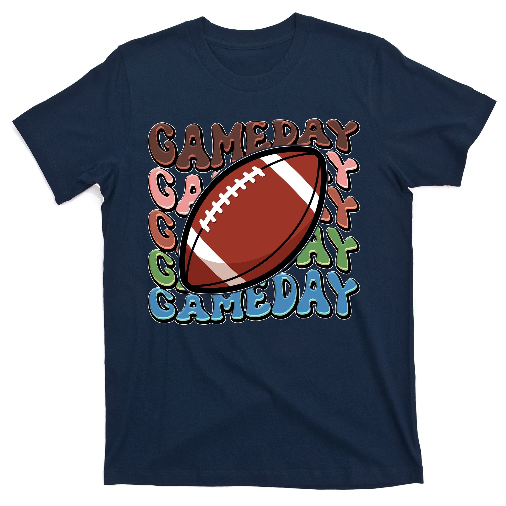 Retro Gameday Football Sports Fan T-Shirt