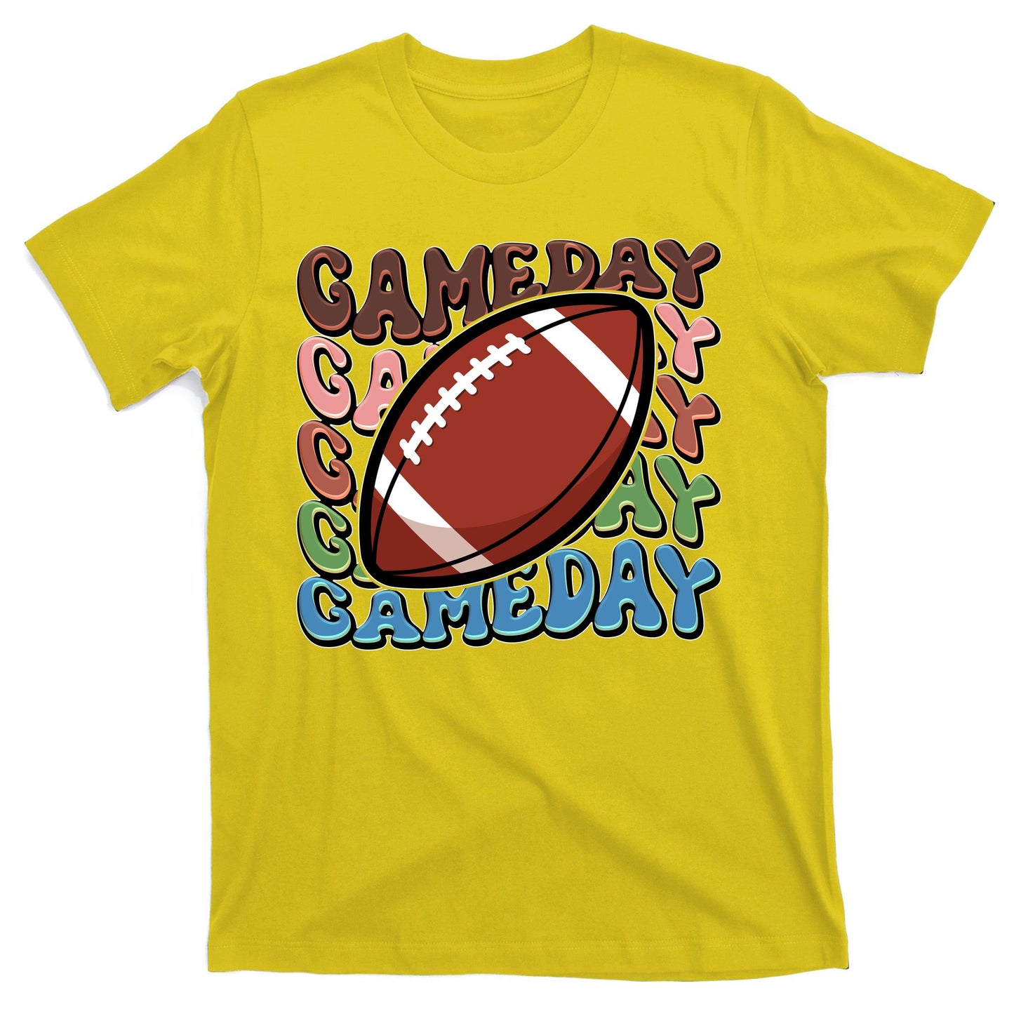 Retro Gameday Football Sports Fan T-Shirt
