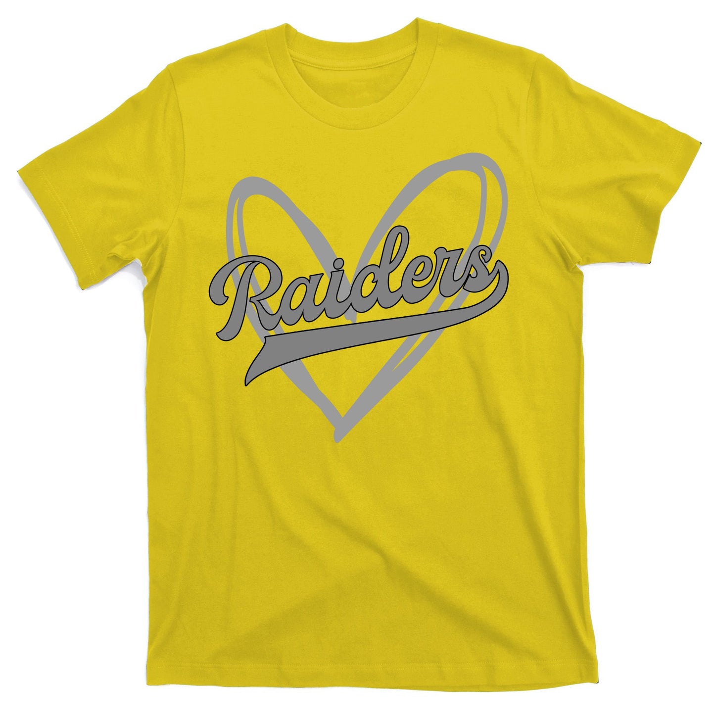 Raiders Heart Football Lover T-Shirt