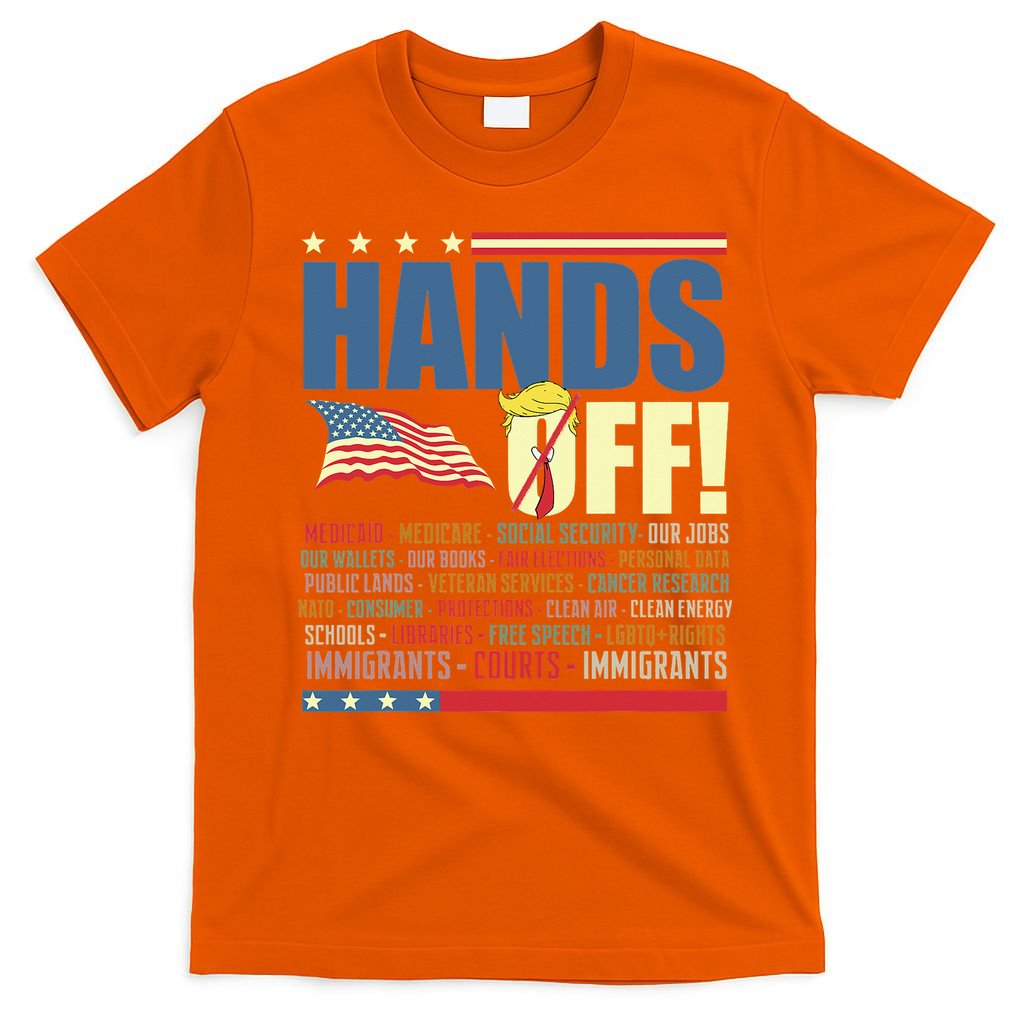 Resist Hands Off Protest Anti Trump  T-Shirt