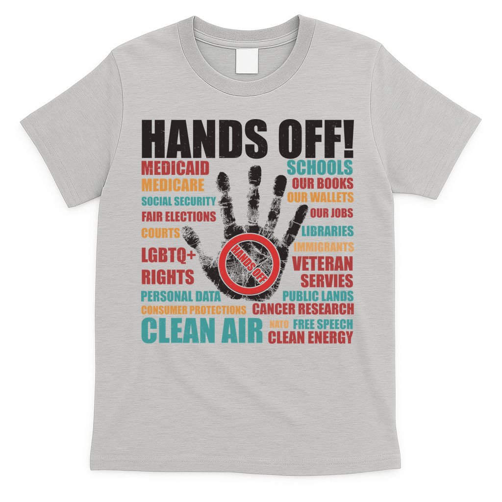 Resist Hands Off Protest Anti Trump T-Shirt