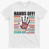 Resist Hands Off Protest Anti Trump T-Shirt