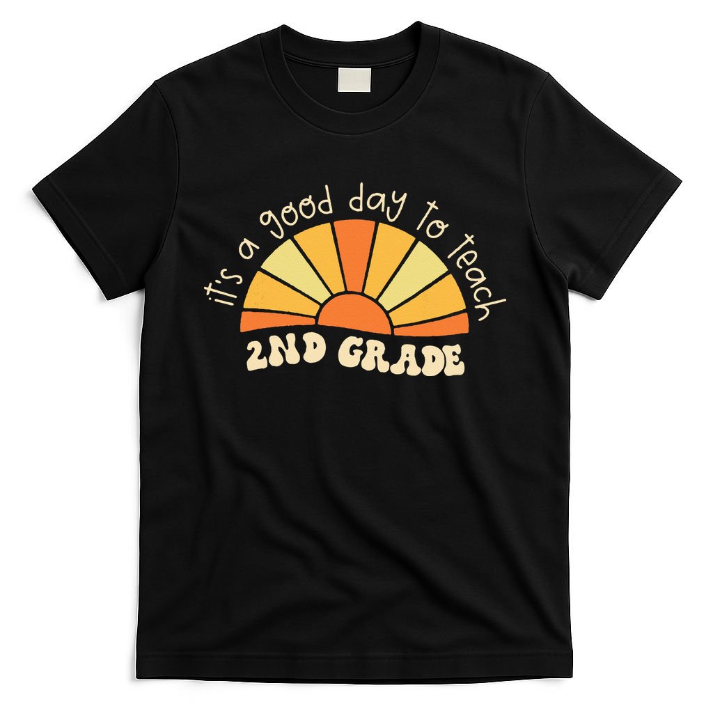 Retro Its Good Day To Teach 2nd Grade Teacher Back To School T-Shirt