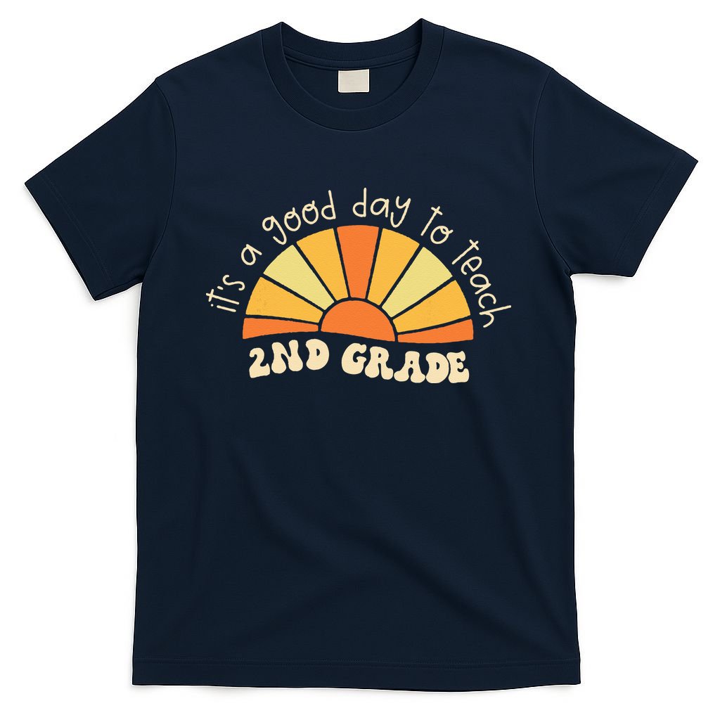 Retro Its Good Day To Teach 2nd Grade Teacher Back To School T-Shirt