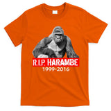 RIP Harambe Gorilla Cincinnati Zoo T-Shirt