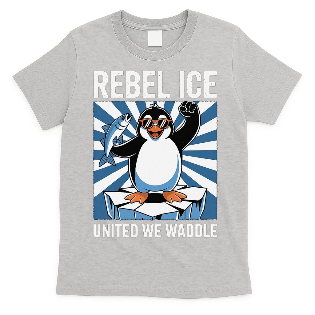 Rebel Ice United We Waddle Flippers Up I Stand With T-Shirt