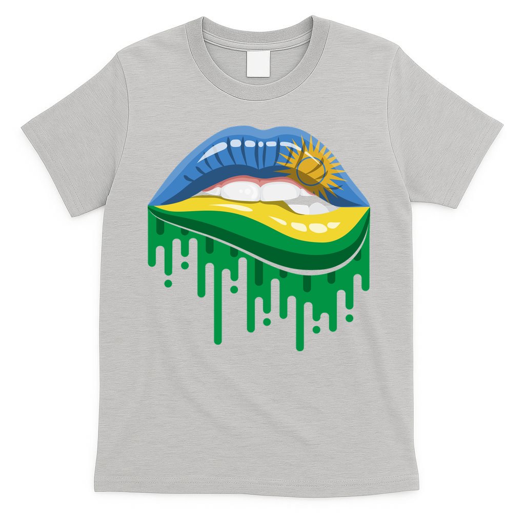 Rwanda Lips Dripping T-Shirt