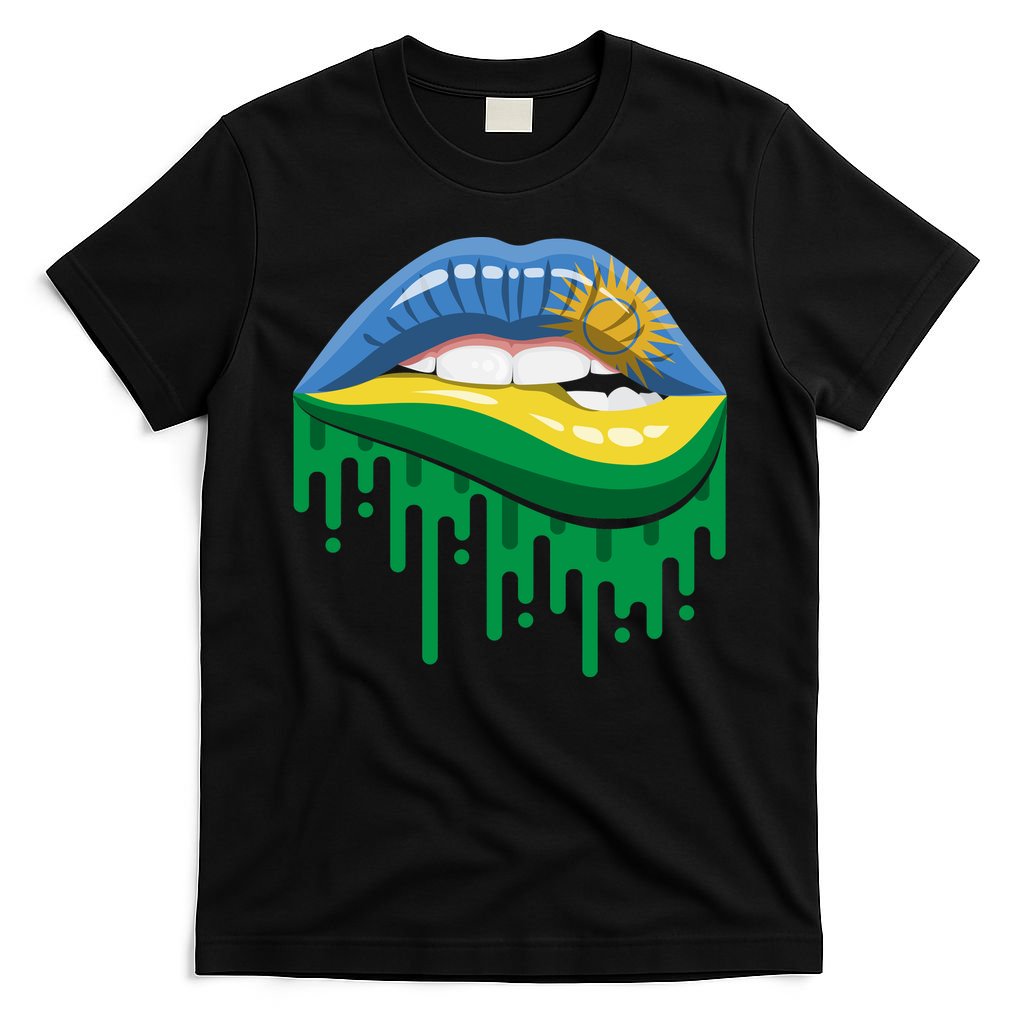 Rwanda Lips Dripping T-Shirt