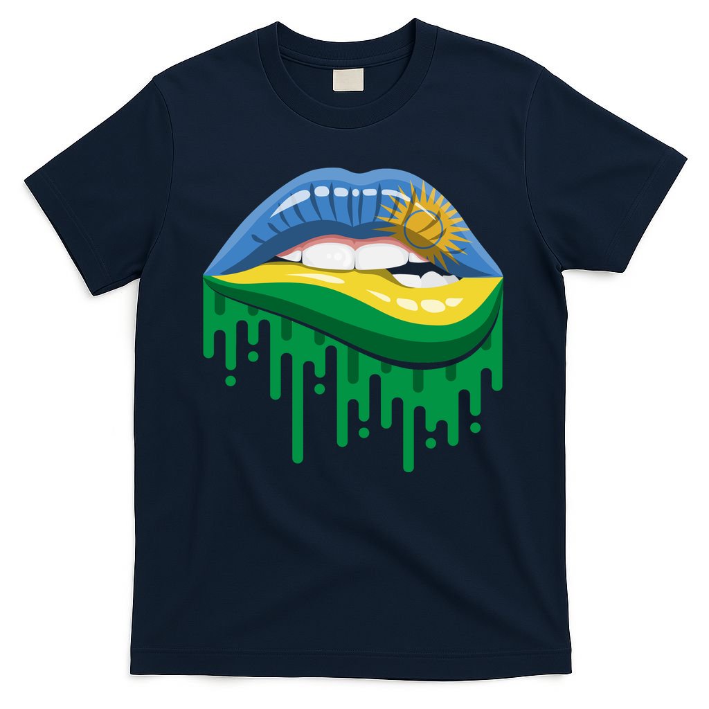Rwanda Lips Dripping T-Shirt