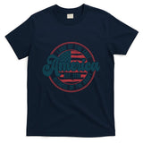 Retro Land Of The Free Because Of The Brave T-Shirt