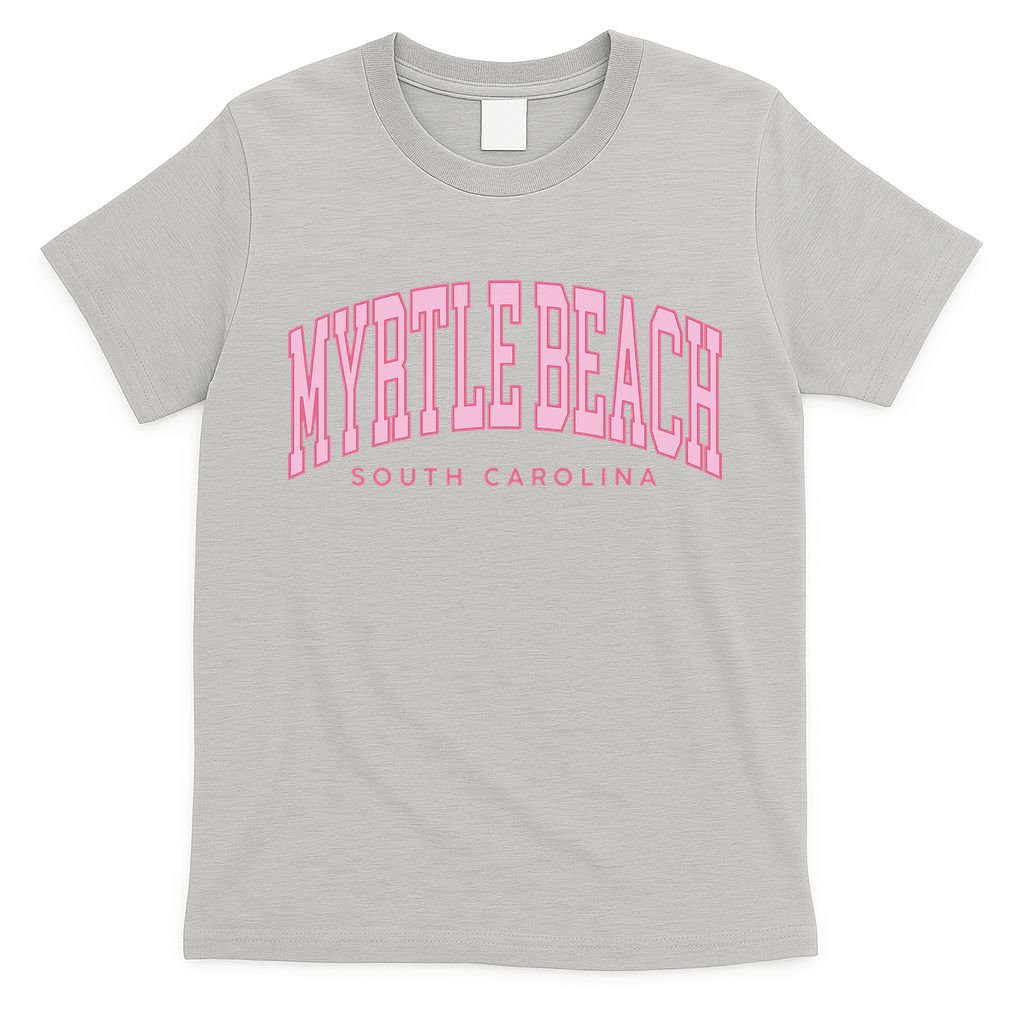 Retro Myrtle Beach South Carolina beach wo summer T-Shirt