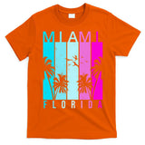 Retro Miami Florida Summer Neon Colors T-Shirt