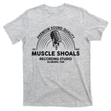 Retro Muscle Shoals Recording Studio Alabama USA Logo T-Shirt