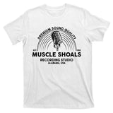 Retro Muscle Shoals Recording Studio Alabama USA Logo T-Shirt