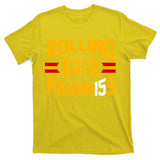 Rolling With Mahomes KC Football T-Shirt