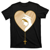 Rosary Virgin Mary T-Shirt