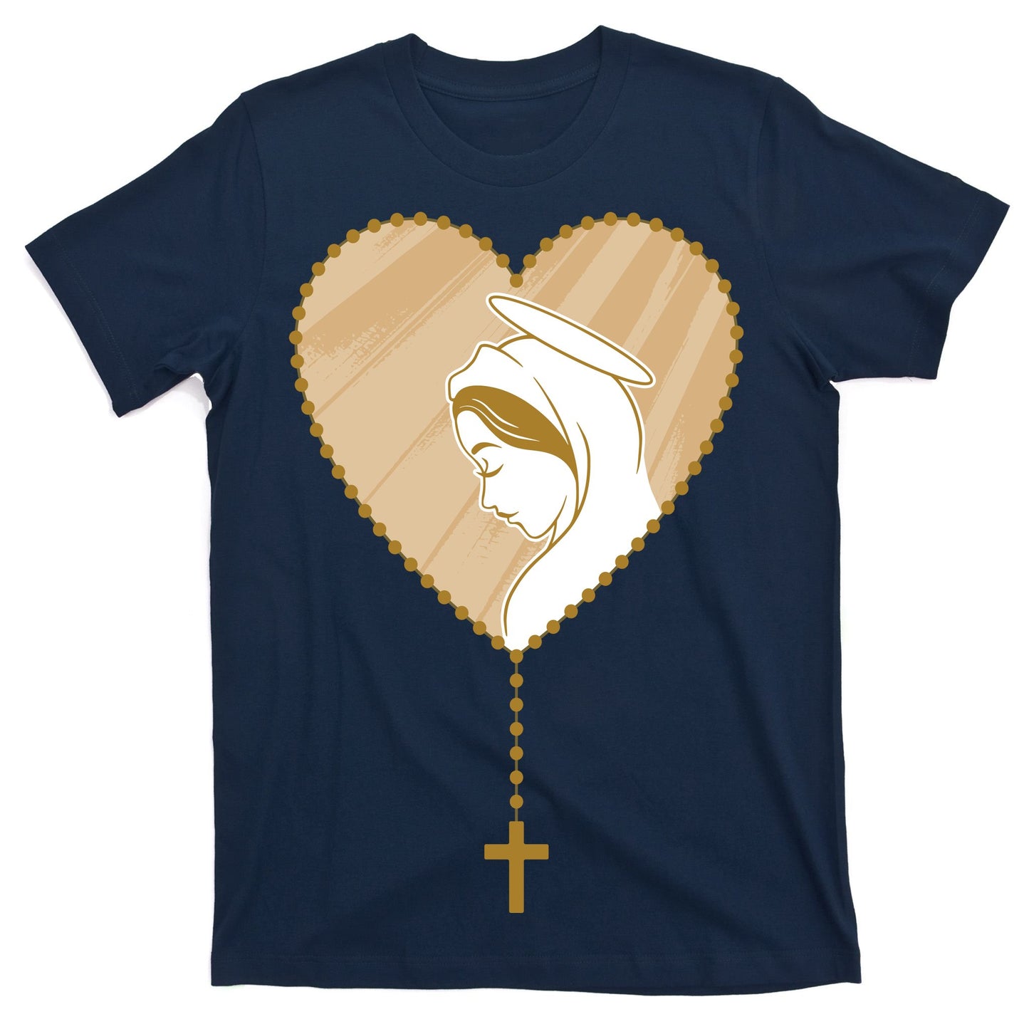 Rosary Virgin Mary T-Shirt