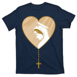 Rosary Virgin Mary T-Shirt