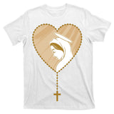 Rosary Virgin Mary T-Shirt