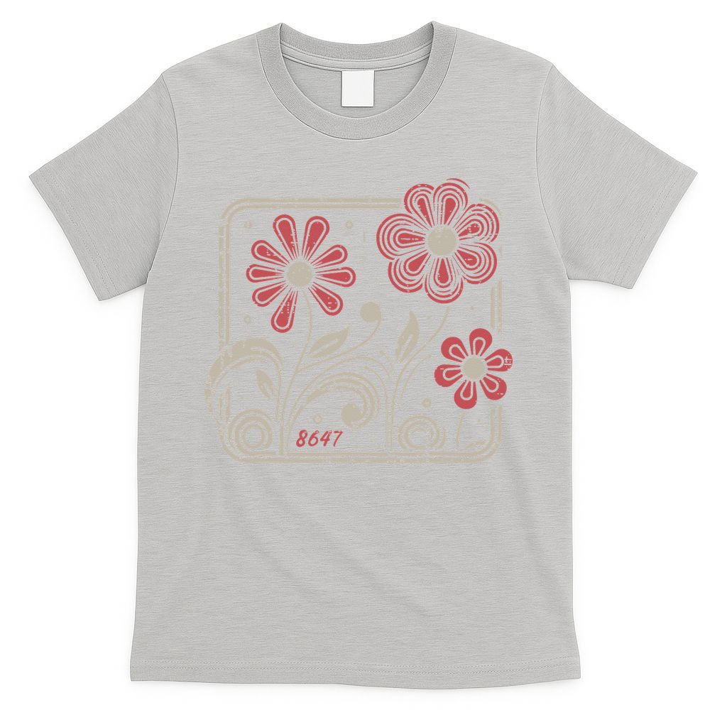 Resist Protest 8647 Flowers Equality Resistance Women T-Shirt