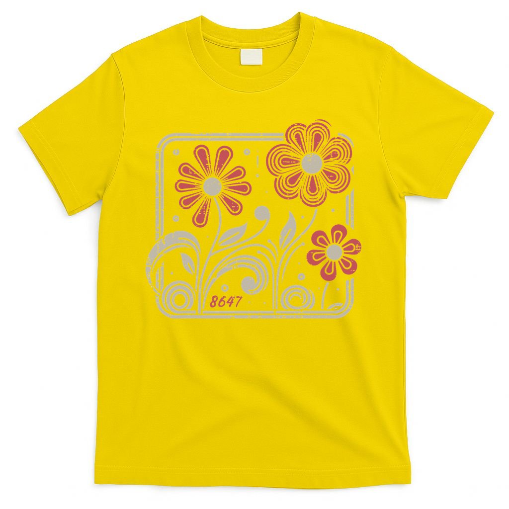 Resist Protest 8647 Flowers Equality Resistance Women T-Shirt