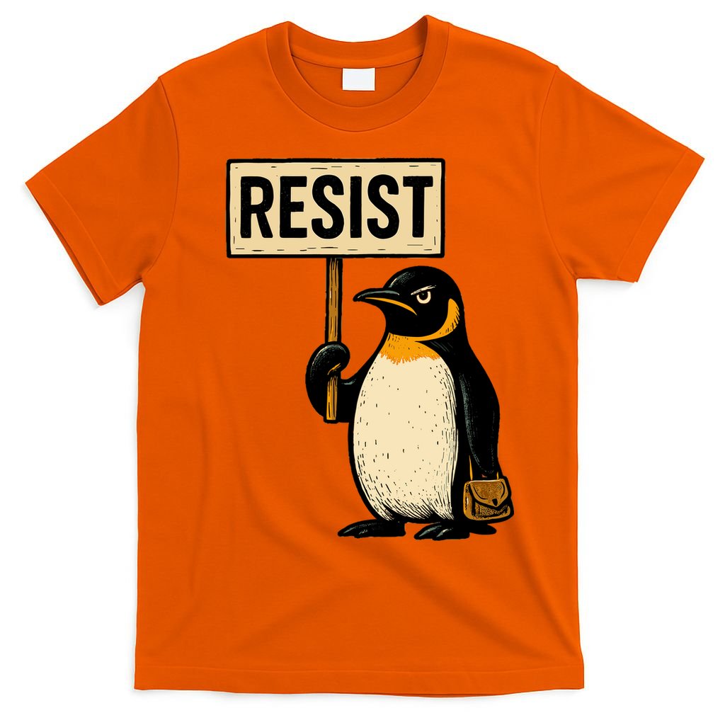 Resist Penguin T-Shirt
