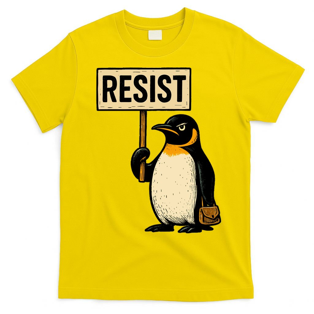 Resist Penguin T-Shirt