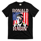 Ronald Ragin 4th Of July Merica Women American Flag T-Shirt