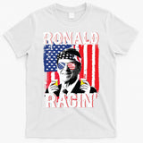 Ronald Ragin 4th Of July Merica Women American Flag T-Shirt