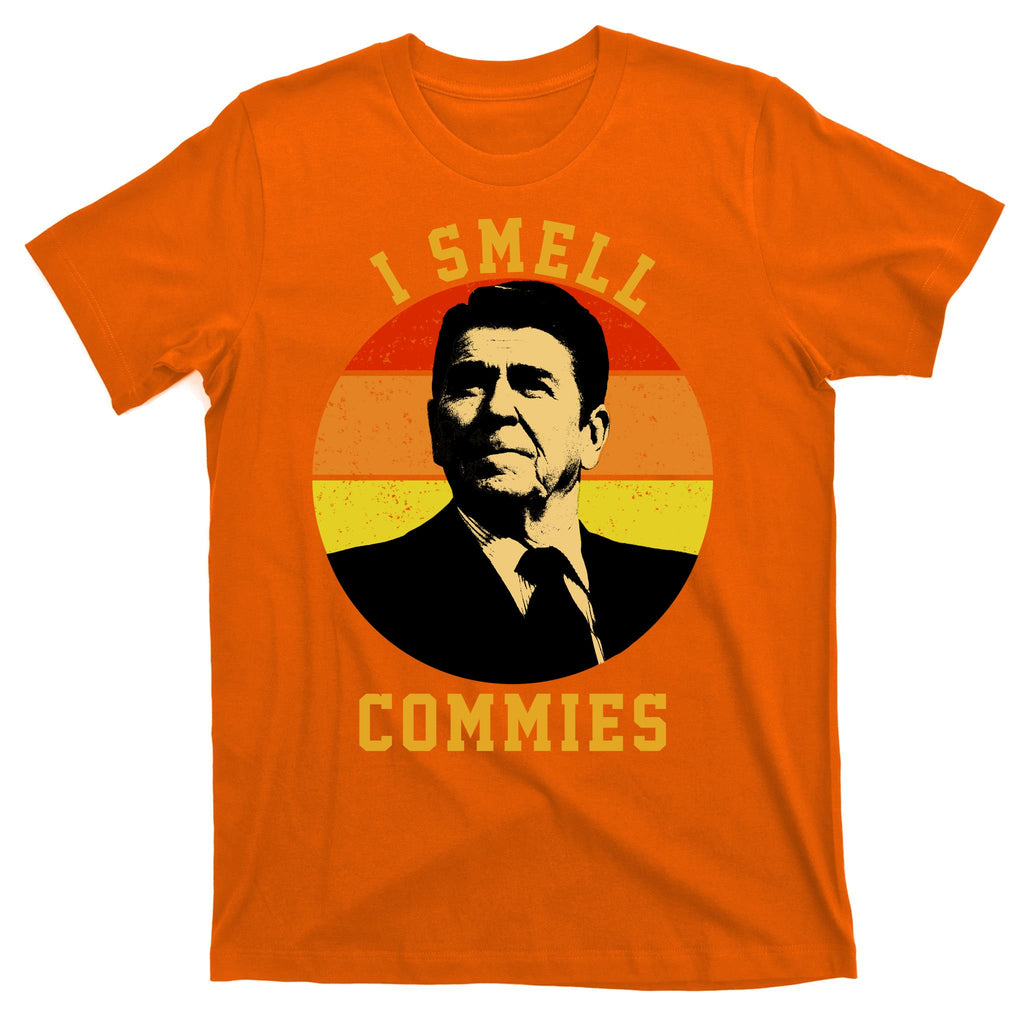 Ronald Reagan I Smell Commies T-Shirt