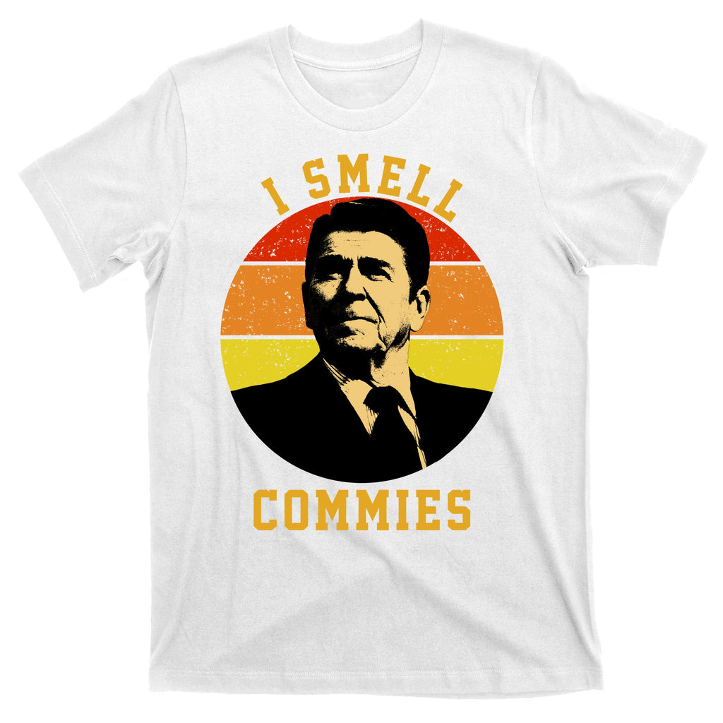 Ronald Reagan I Smell Commies T-Shirt