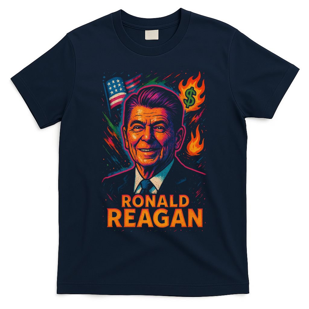 Ronald Reagan Neon T-Shirt