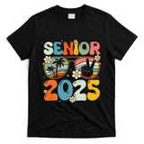 Retro Senior 2025 Back To School Class Of 2025 Graduation T-Shirt