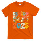 Retro Senior 2025 Back To School Class Of 2025 Graduation T-Shirt
