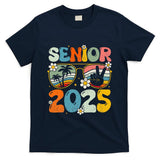 Retro Senior 2025 Back To School Class Of 2025 Graduation T-Shirt